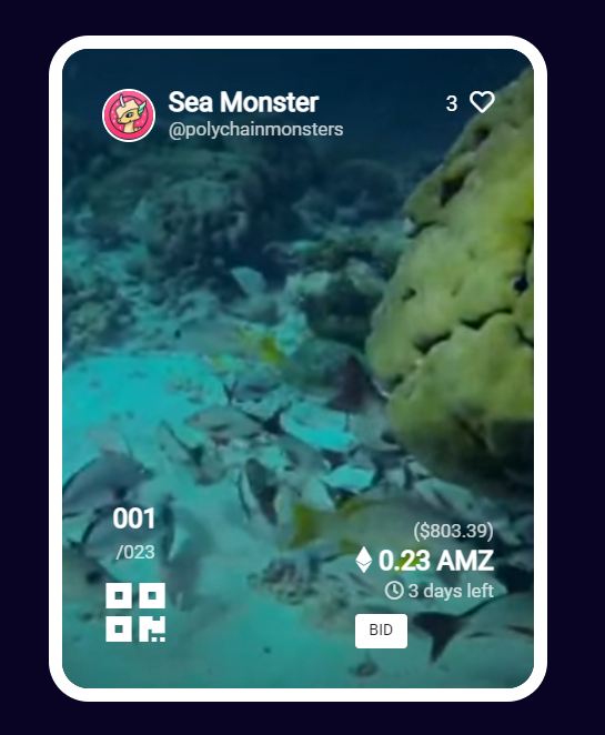 AmazeMe.store - marketplace for NFTs